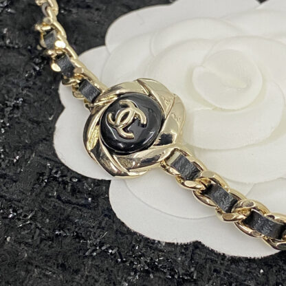 Chanel Camellia Necklace - Image 7