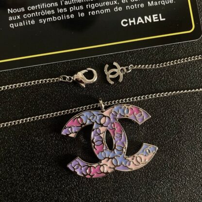 Chanel Fashionable and Versatile Double C Necklace - Image 5