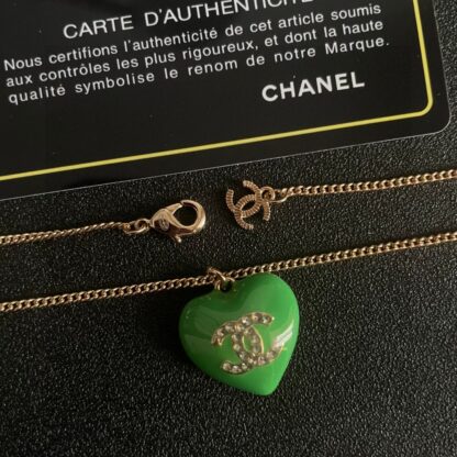 Chanel Double C Diamond Necklace - Image 6