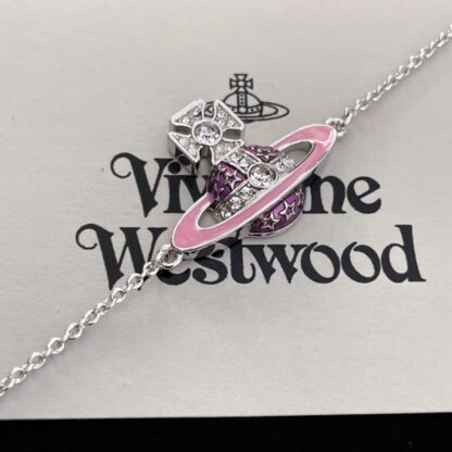 Vivienne Westwood Star Enamel Saturn Bracelet - Image 6
