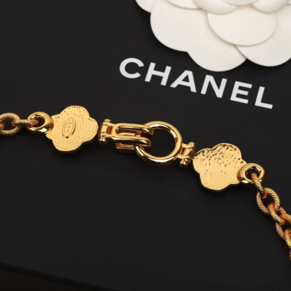 Chanel four-leaf thick necklace - Image 7