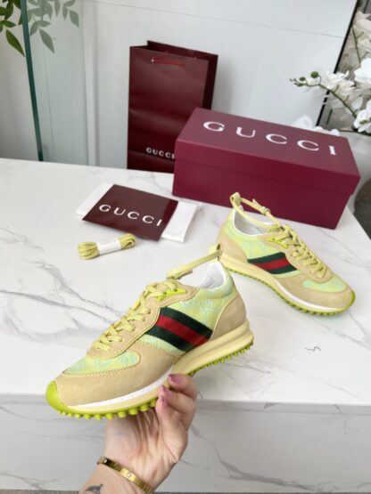 Gucci removable and adjustable ankle strap sneakers - Image 8
