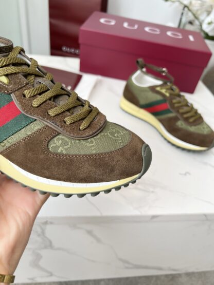 Gucci removable and adjustable ankle strap sneakers - Image 8