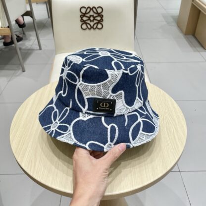 Dior versatile denim bucket hat - Image 9