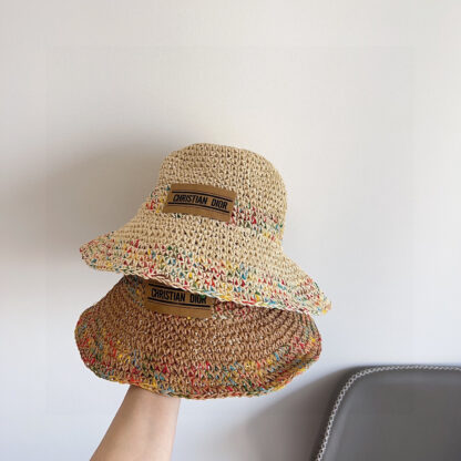 Dior colorful patchwork holiday style bucket hat - Image 9