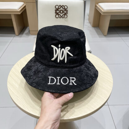 Dior embroidered lettering bucket hat - Image 9