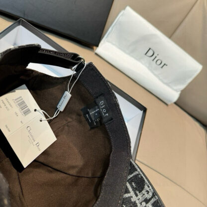 Dior Vintage Canvas Baseball Cap - Image 9