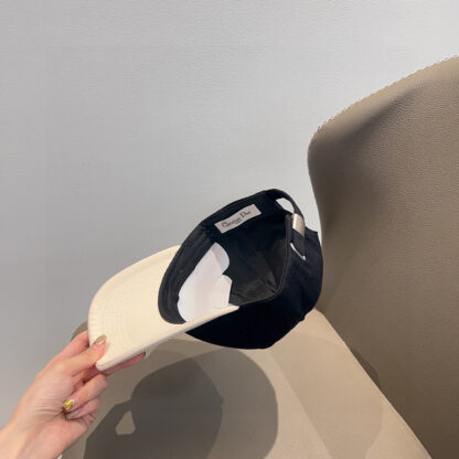 Dior classic patchwork simple baseball cap - Image 9