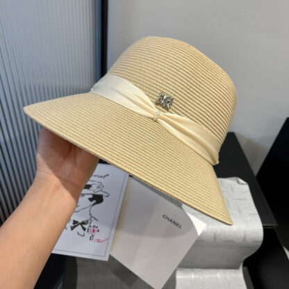 Dior exquisite simple straw bucket hat - Image 9