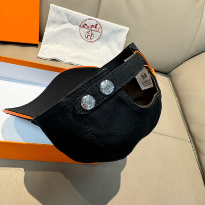 Hermès canvas baseball cap - Image 8
