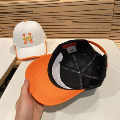 Hermès Unisex Canvas Baseball Cap - Image 8