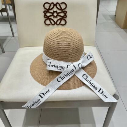 Dior exquisite ladylike straw hat - Image 9