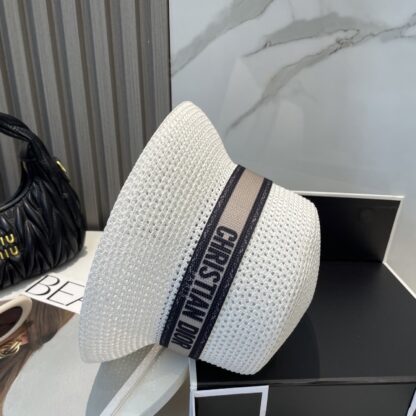 Dior exquisite fashion straw hat - Image 8