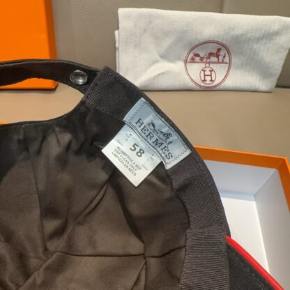 Hermes canvas baseball cap - Image 8
