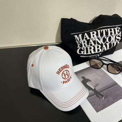 Hermes canvas baseball cap - Image 7