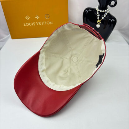 Louis Vuitton leather baseball cap - Image 8