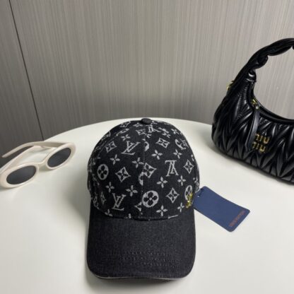 Louis Vuitton denim jacquard baseball cap - Image 8