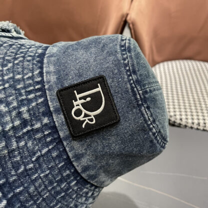 Dior Denim Bucket Hat - Image 9