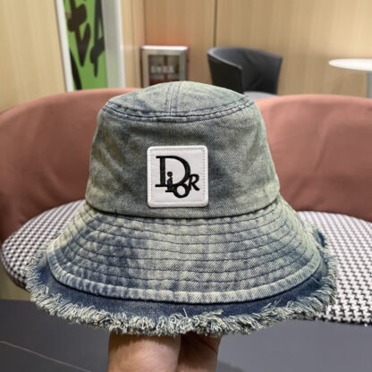 Dior Denim Bucket Hat - Image 8