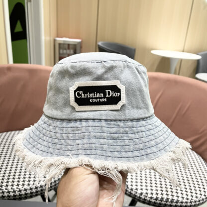 Dior Denim Bucket Hat - Image 9