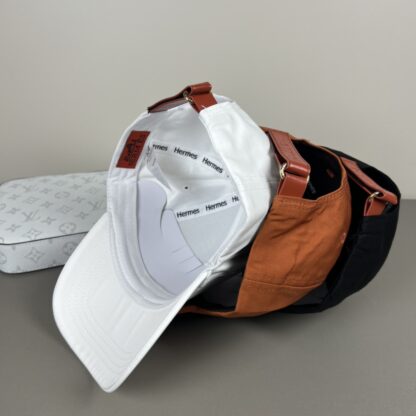 Hermès canvas baseball cap - Image 7