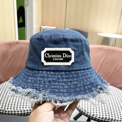 Dior Denim Bucket Hat - Image 9