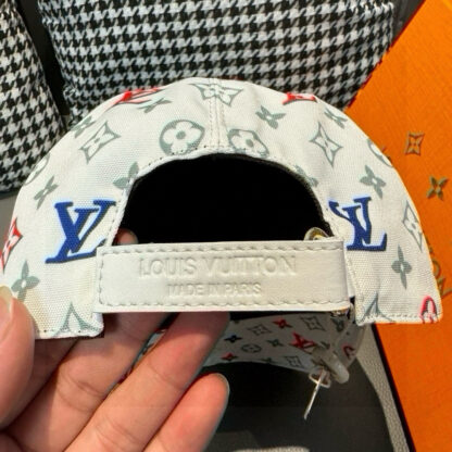 Louis Vuitton colorful print baseball cap - Image 8