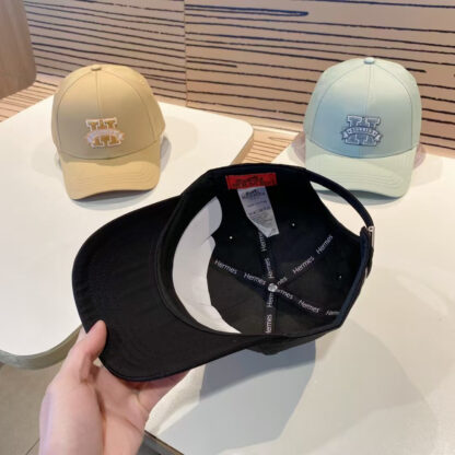 Hermès canvas baseball cap - Image 8