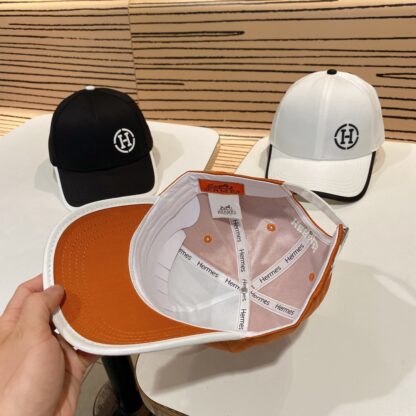 Hermès Unisex Canvas Baseball Cap - Image 8