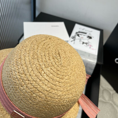 Dior stylish simple casual straw hat - Image 9