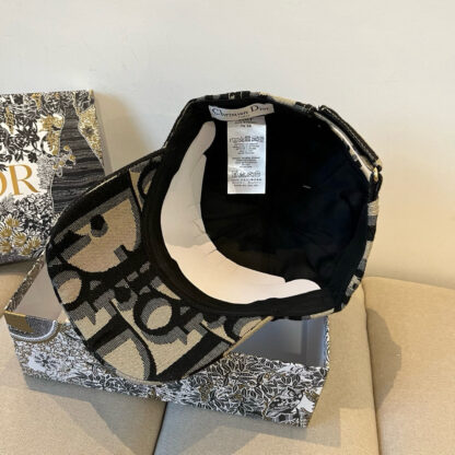 Dior trendy print simple baseball cap - Image 9