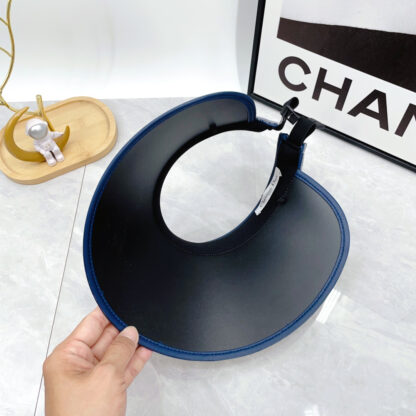 Dior Fashion Holiday Sunhat Open Top Hat - Image 9