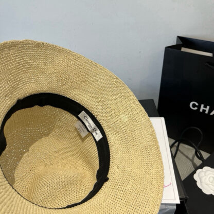 Dior stylish raffia hat - Image 9