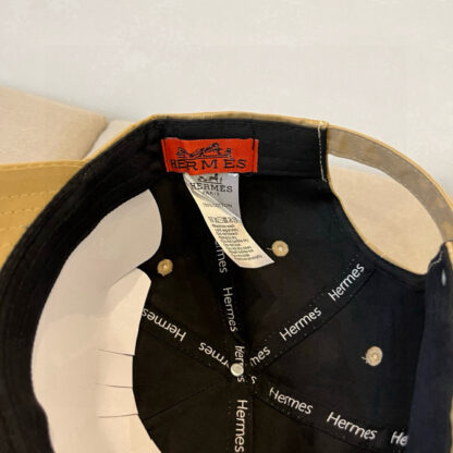Hermès canvas baseball cap - Image 8