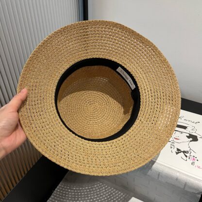 Dior Fashion Hollow Straw Hat - Image 9