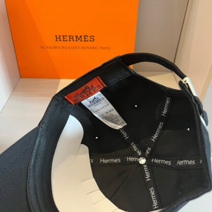 Hermès Unisex Canvas Baseball Cap - Image 8
