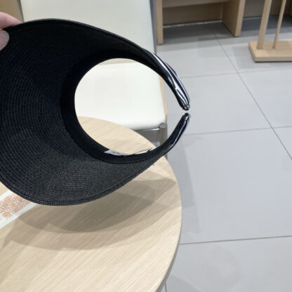 Dior rhinestone visor hat - Image 9