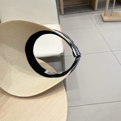 Dior rhinestone visor hat - Image 9