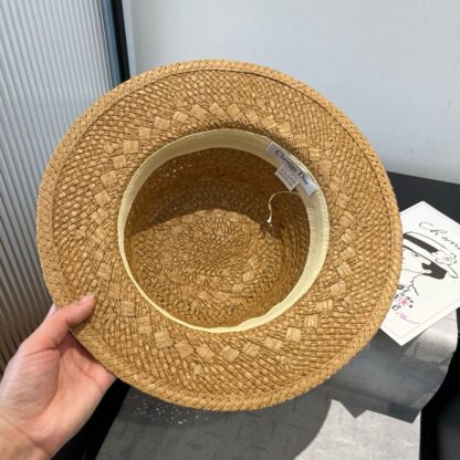 Dior new raffia flat cap - Image 9