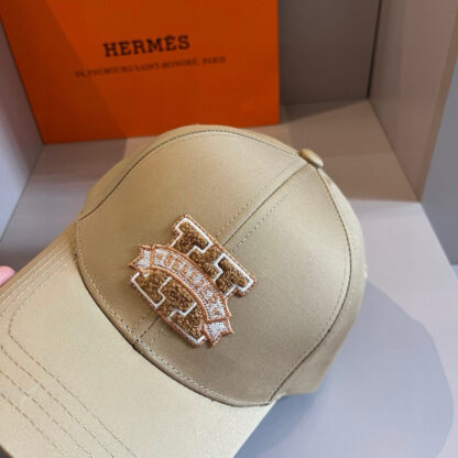 Hermès Unisex Canvas Baseball Cap - Image 8