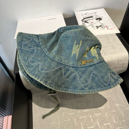 Louis Vuitton Denim Bucket Hat - Image 7