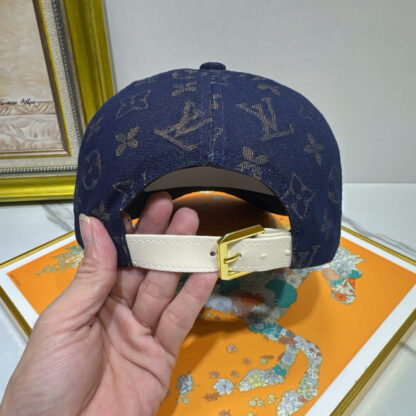 Louis Vuitton denim cotton baseball cap - Image 8