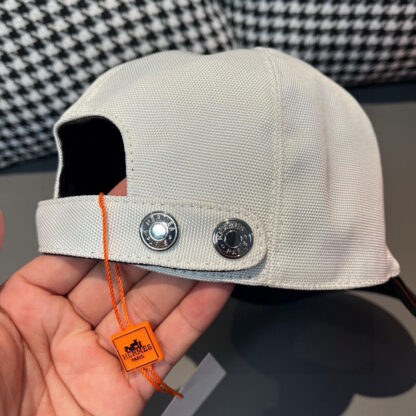Hermès canvas baseball cap - Image 8