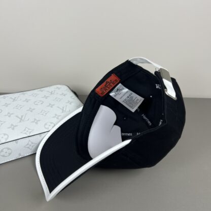 Hermès canvas baseball cap - Image 8