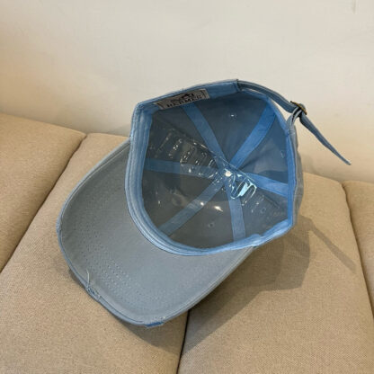 Hermès canvas baseball cap - Image 8