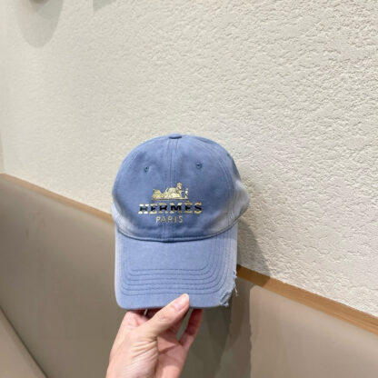 Hermès canvas baseball cap - Image 8