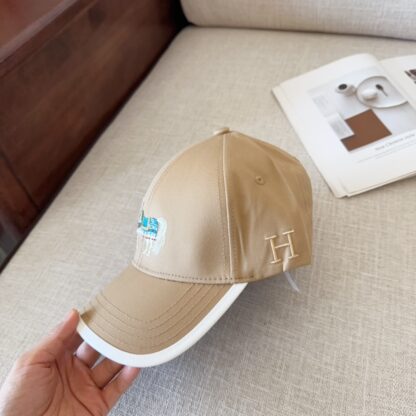 Hermès Unisex Canvas Baseball Cap - Image 8