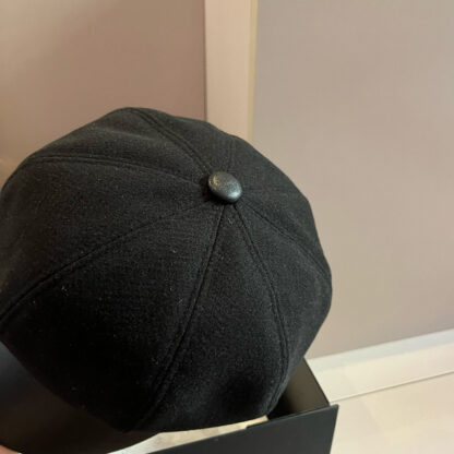 Hermès new woolen duckbill painter hat - Image 8