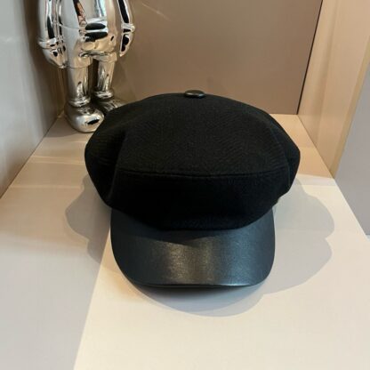 Hermès woolen new duckbill military cap - Image 8