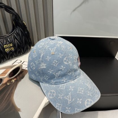 Louis Vuitton new denim baseball cap - Image 8
